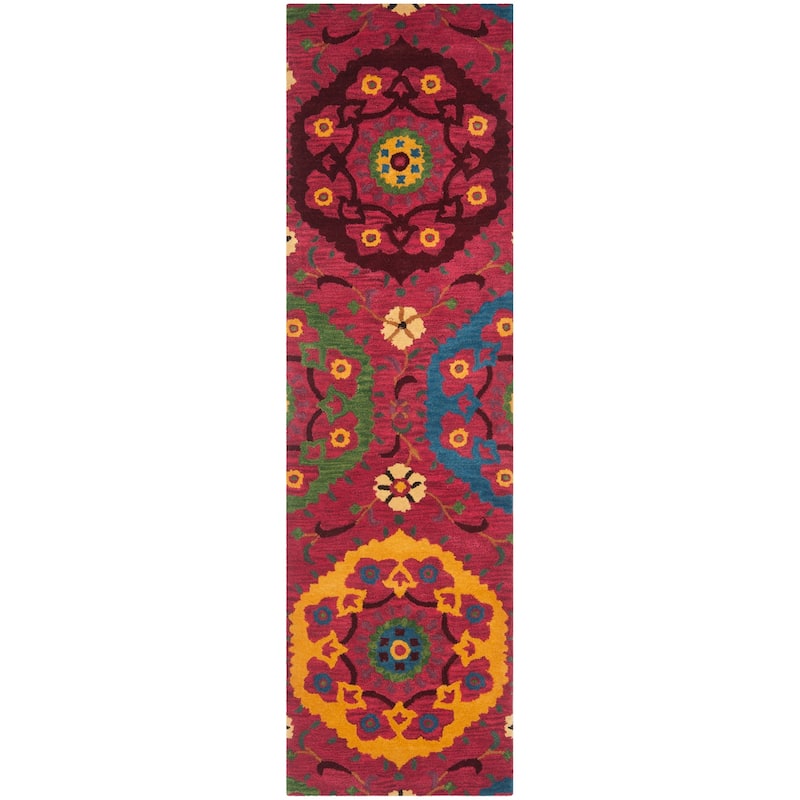 SAFAVIEH Handmade Wyndham Manlia Modern Wool Rug