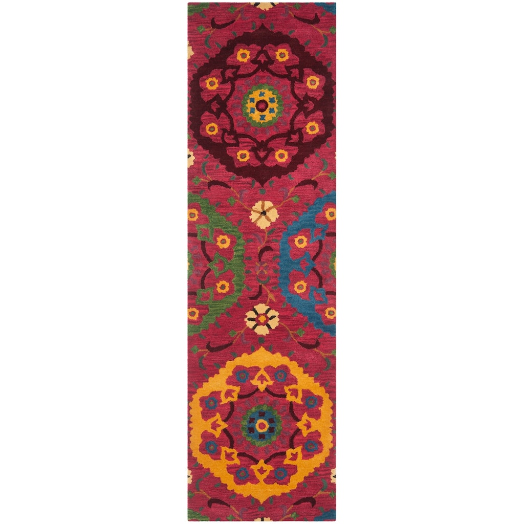 SAFAVIEH Handmade Wyndham Manlia Modern Wool Rug