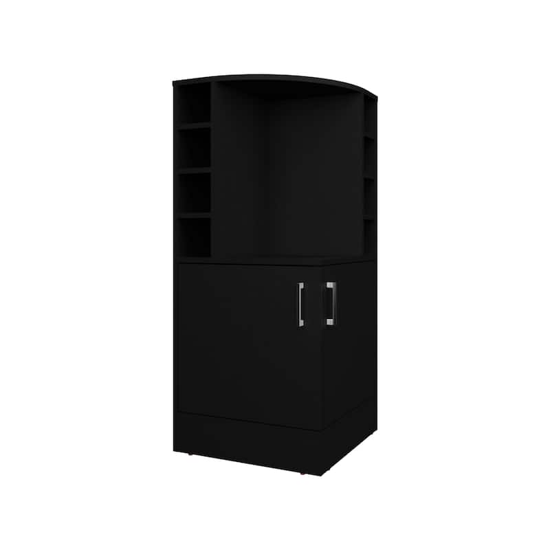Bar Cabinet, 2 Doors, 8 Wine Bottle Compartments
