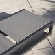 preview thumbnail 26 of 41, Modesta Outdoor Aluminum Mesh Chaise Lounge (Set of 2) by Christopher Knight Home - 77.00" W x 26.50" D x 10.50" H