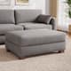 Option Light Grey-Footstool