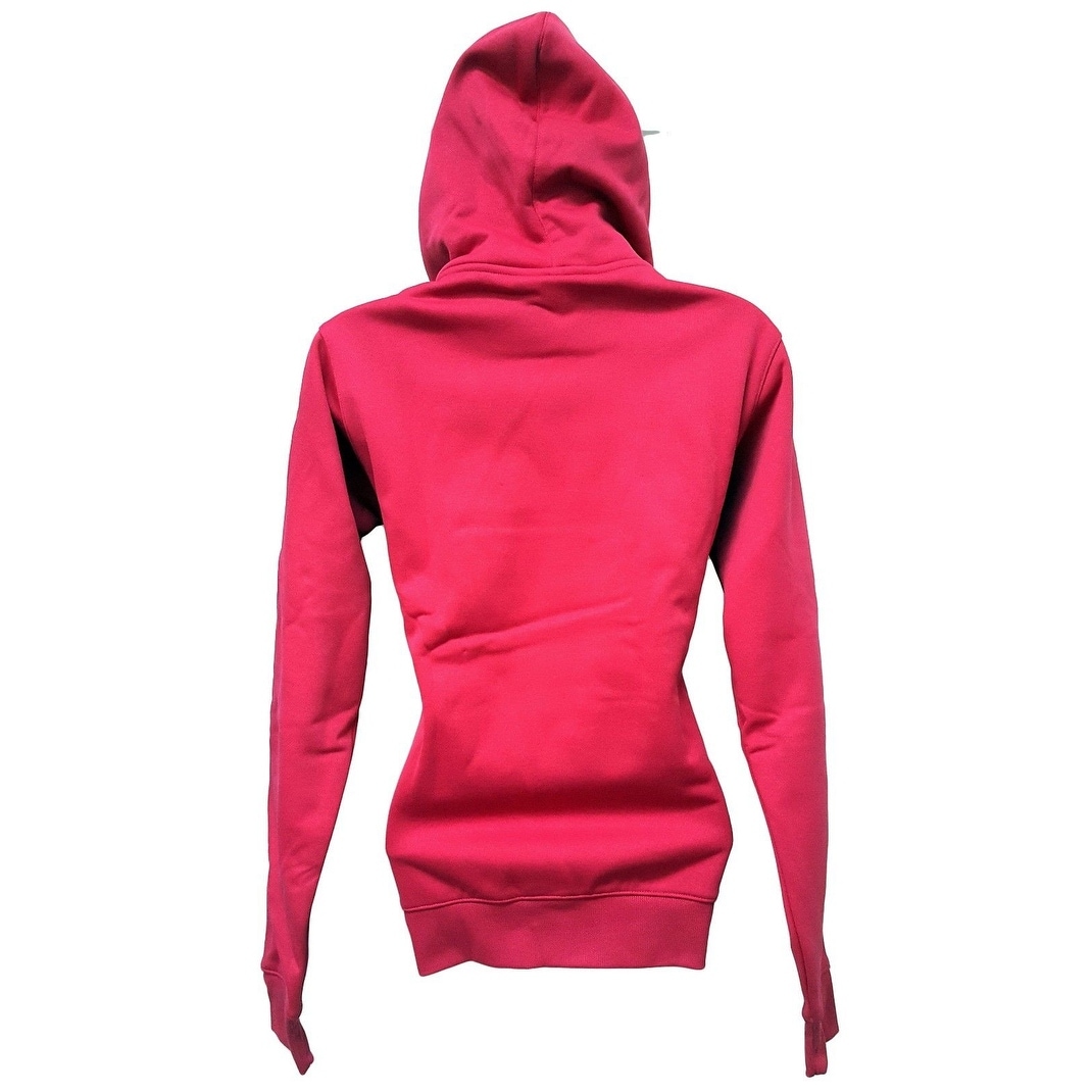 under armour hoodie pink women