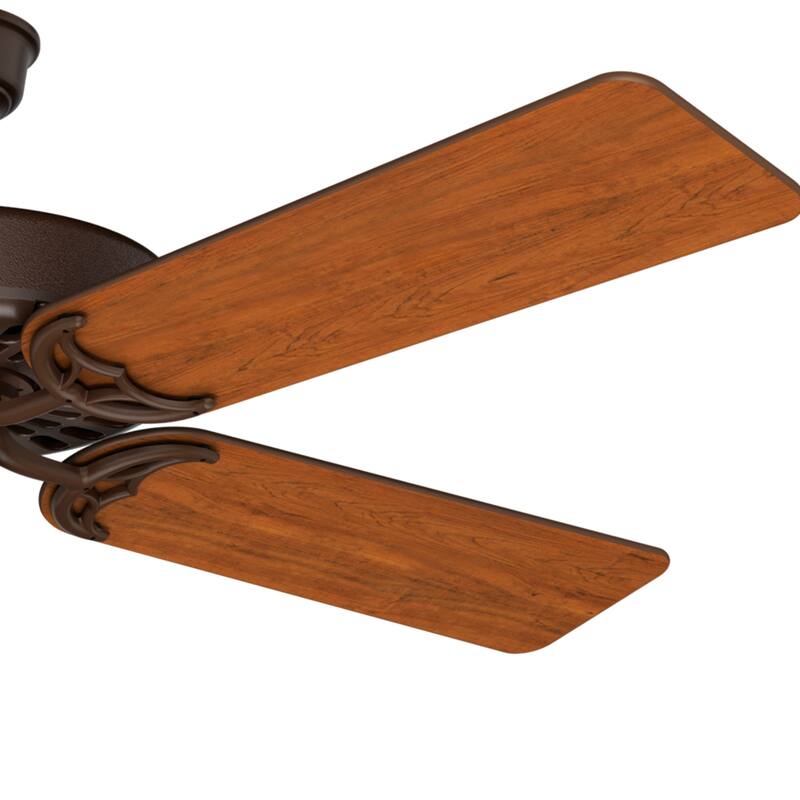 52" Hunter Original Outdoor Ceiling Fan with Pull Chain, Damp Rated - 52