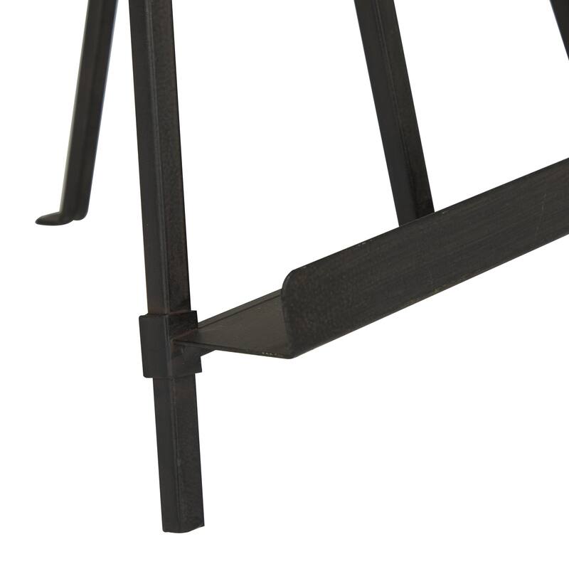 Metal Display Easel with Foldable Stand - Set of 2 Black or Gold - Roche River Decor