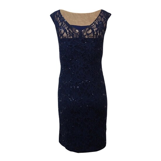 lauren ralph lauren lace sheath dress