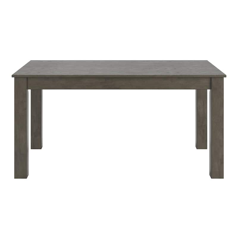 Harstad 60" Wood Finish Parson Dining Set by iNSPIRE Q Modern