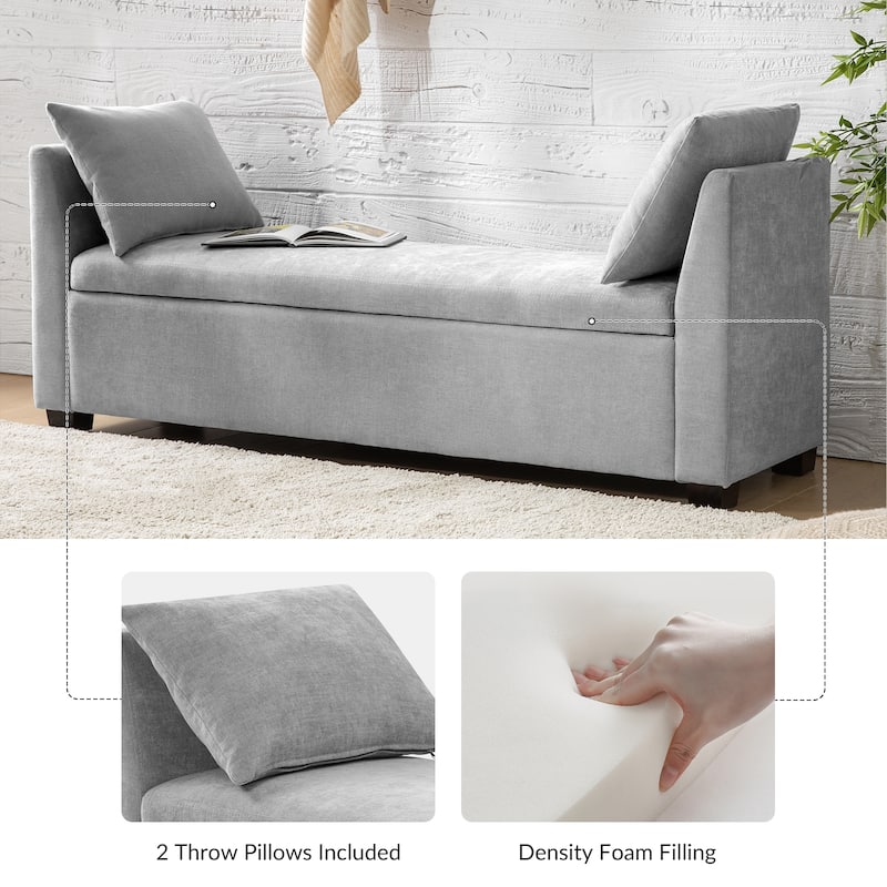 Pascual Storage Bench by HULALA HOME