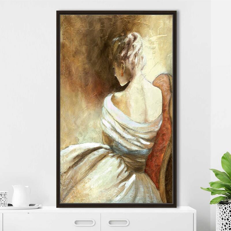 "A Quiet Refrain II" by Carol Robinson Print on Floating Canvas