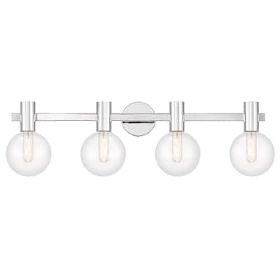 Savoy House 8-3076-4 Wright 4 Light 34" Wide Vanity Light