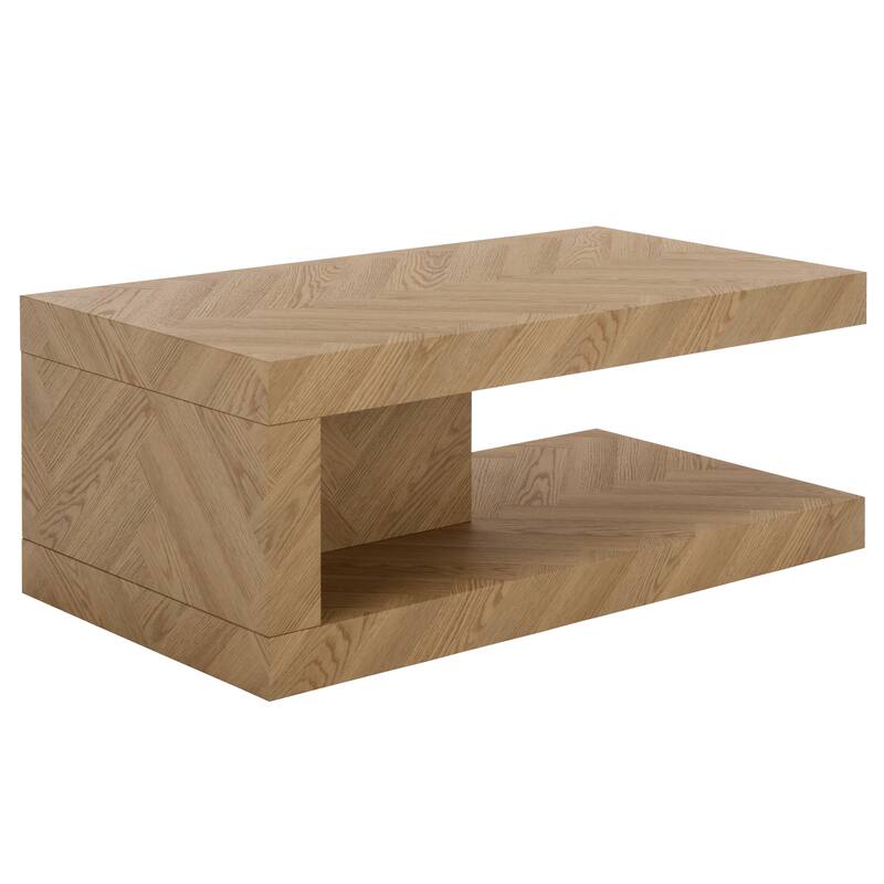 SEI Furniture Andra Coffee Table - 43"W x 24"D x 17"H