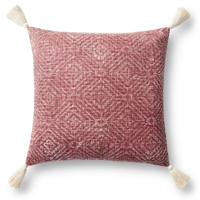 Alexander Home Distressed Tribal Diamond Tassel Pillow
