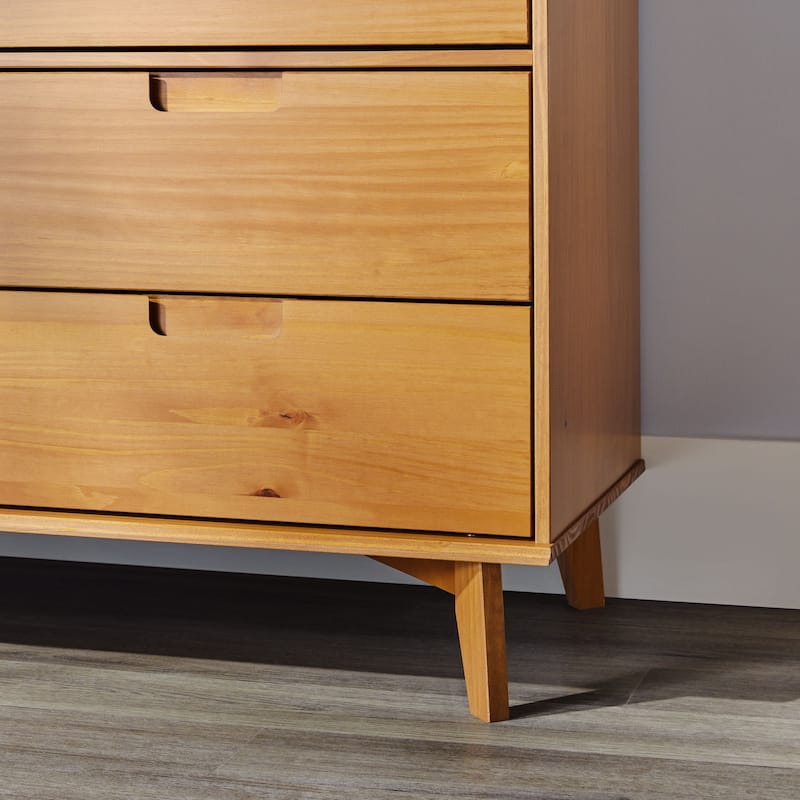 Middlebrook Gammelstaden Mid-Century Solid Wood 6-Drawer Dresser