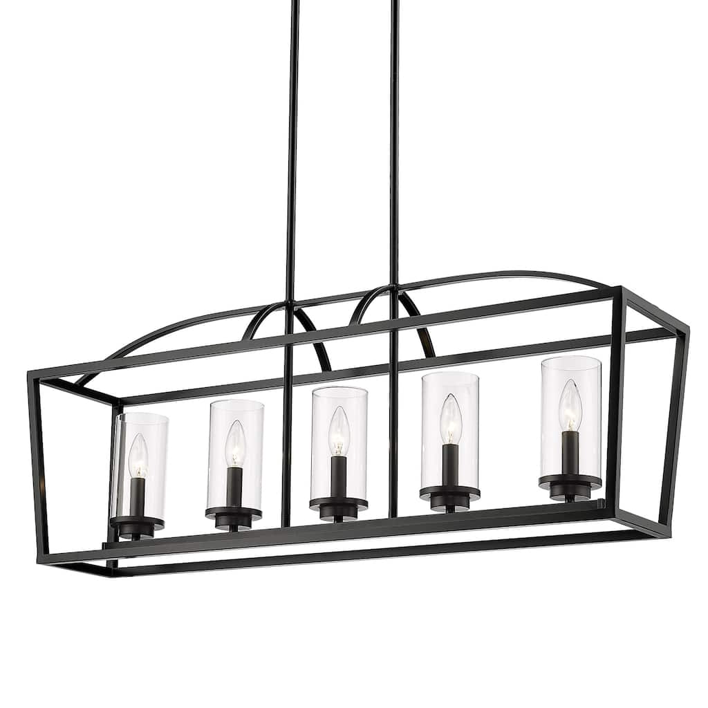 Mercer Linear Pendant - Matte Black