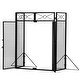 4-Panel Fireplace Screen with 4 Tools and 2 Doors - Bed Bath & Beyond ...