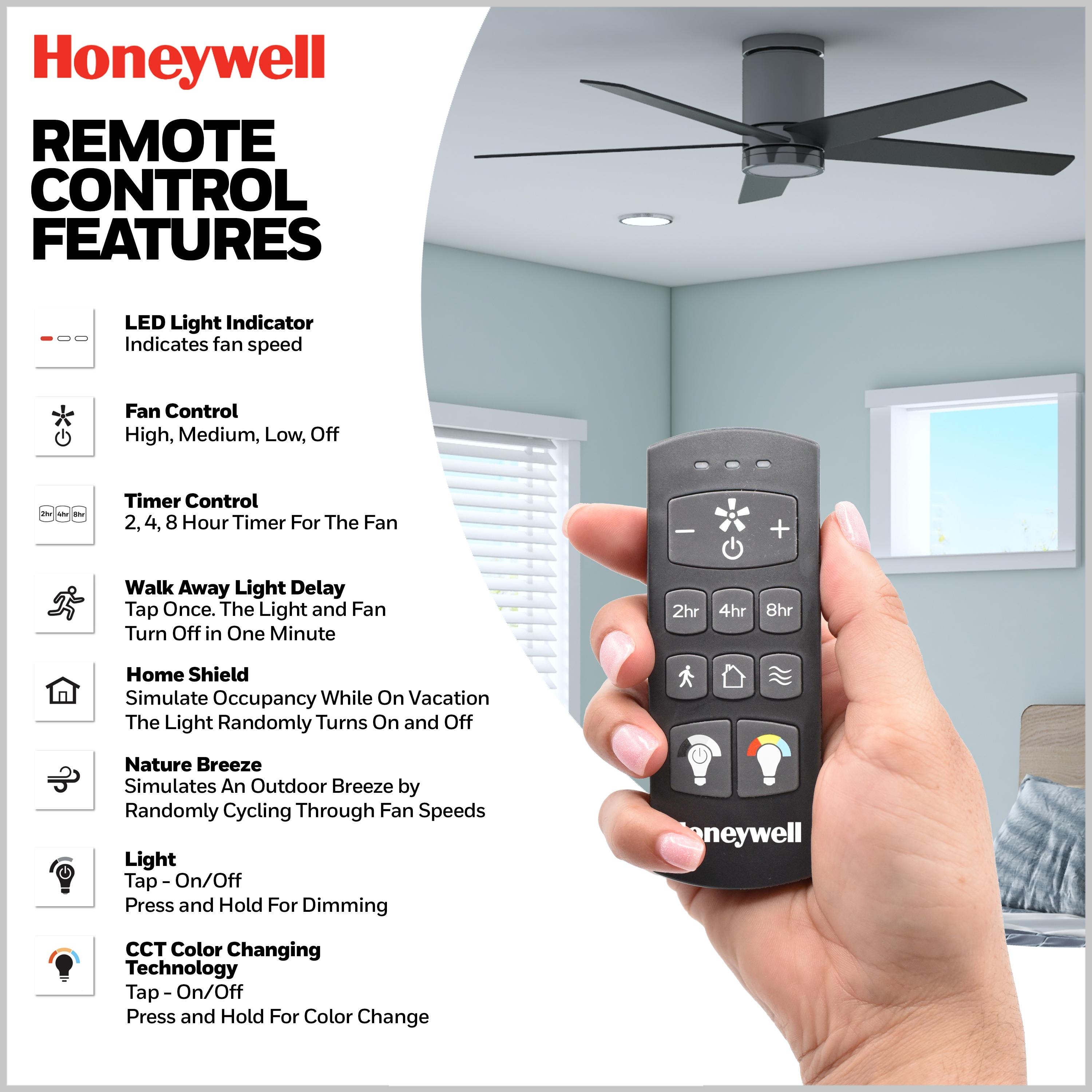 Honeywell color top changing lights