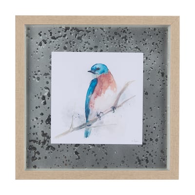 Eastern Blue VI Framed Art Print