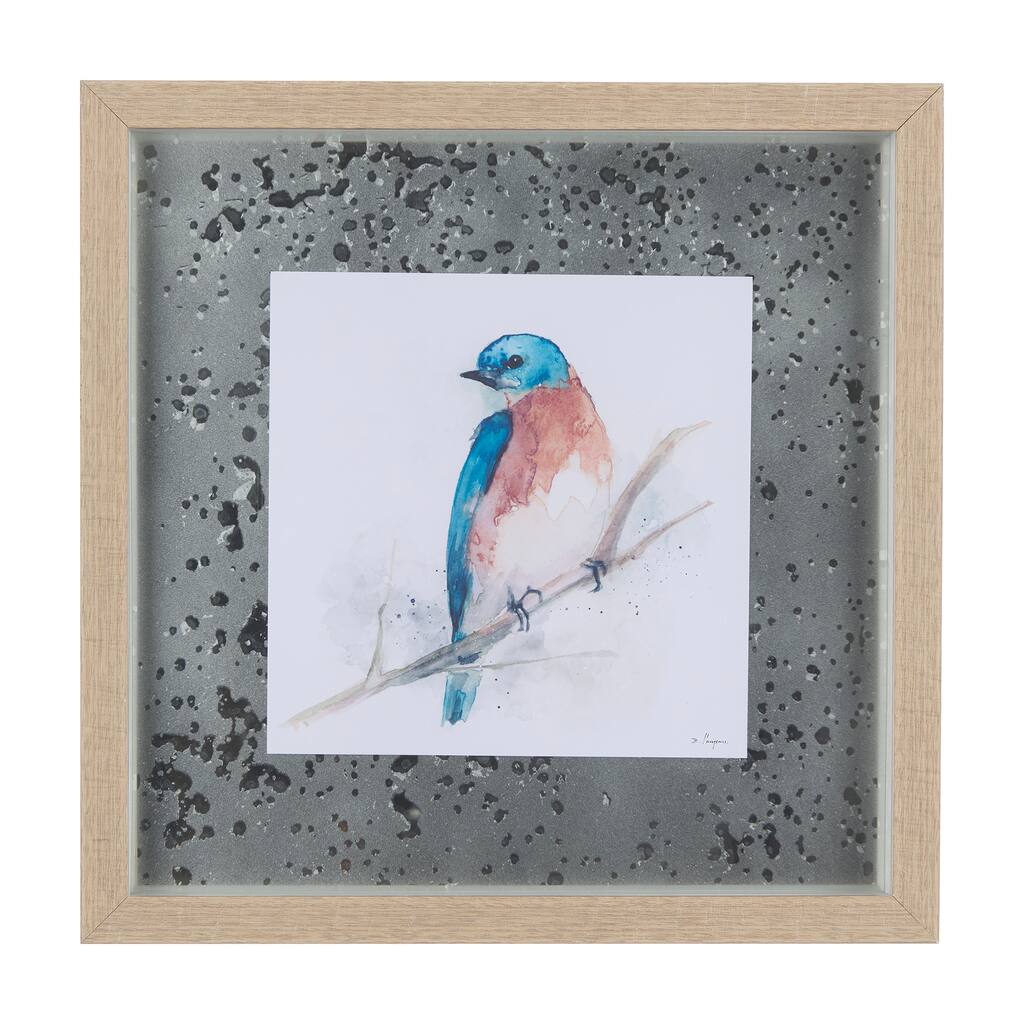 Eastern Blue VI Framed Art Print