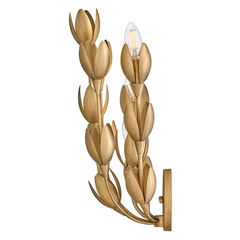 Hinkley Lighting 30010 Flora 3 Light 17" Tall Wall Sconce