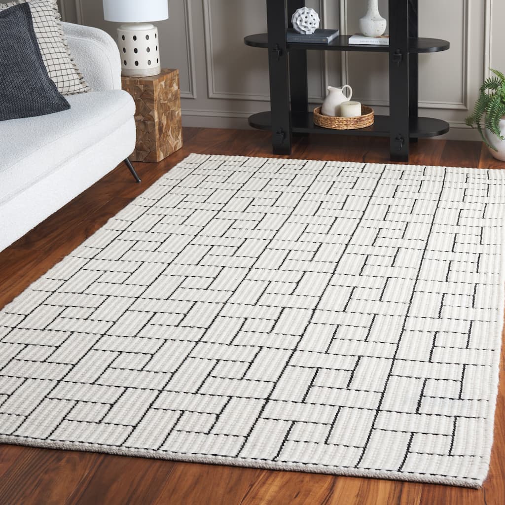 SAFAVIEH Hand-Loomed Natura Gauja Transitional Wool Rug