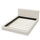 preview thumbnail 7 of 11, Queen Bed Velvet Upholstered Bed with Tufted Headboard