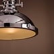 preview thumbnail 11 of 13, CraftHome 1-Light 13" Modern Industrial Single Dome Pendant Light