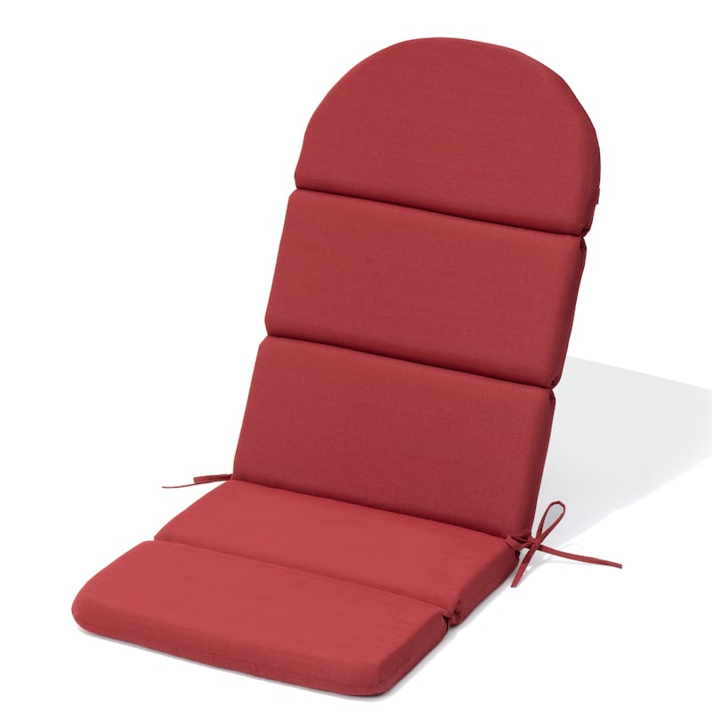 Outdoor Adirondack Chairs Cushion with Sunbrela Fabric - 1PC - CHILI