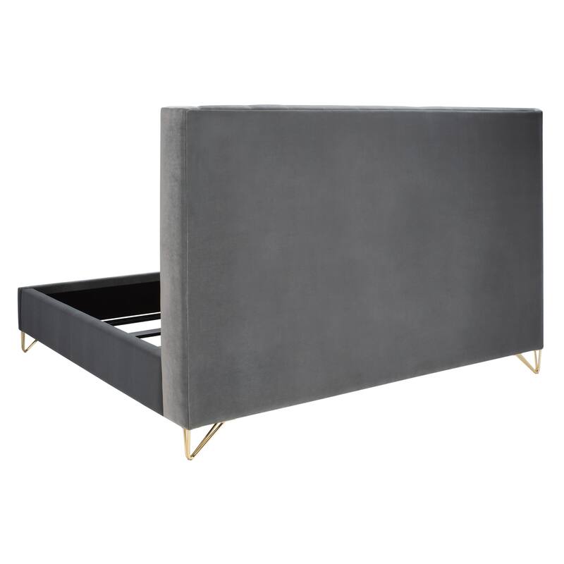 SAFAVIEH Couture Hiawatha Metal Leg Queen Bed