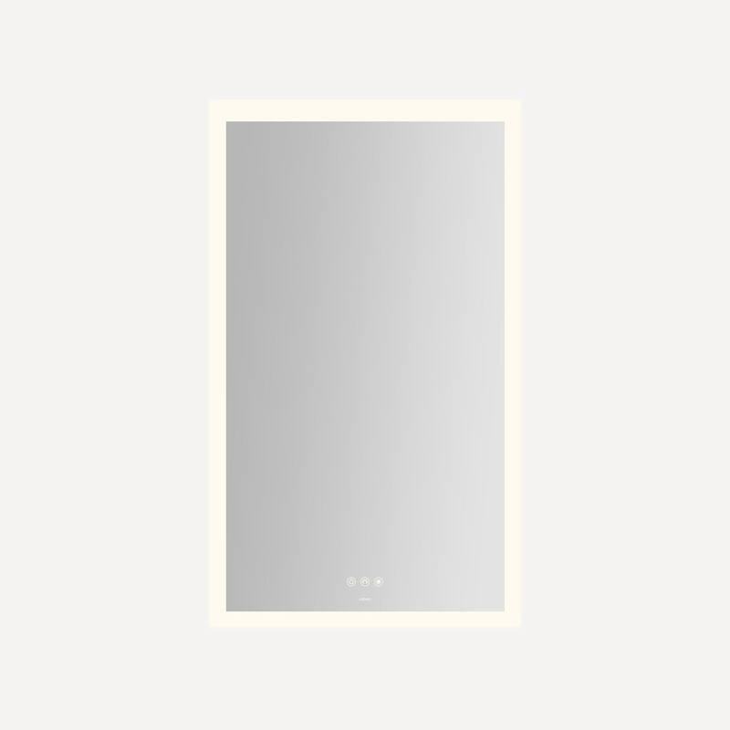 Robern IM2440RPFPDT Instinct 23-1/8"W x 39-1/4"H Rectangular Flat - Mirror - Mirror