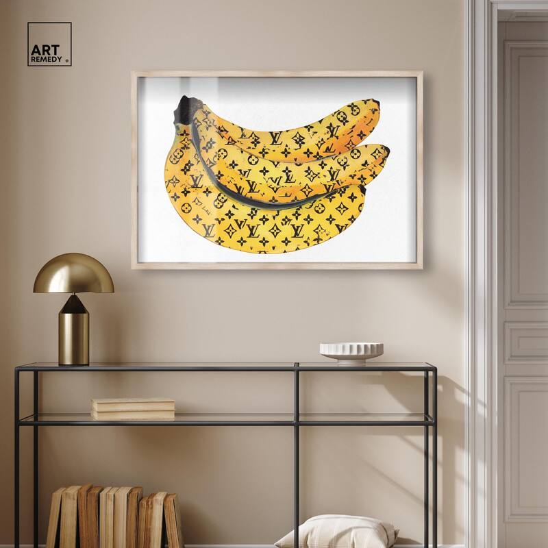 Fashion Bananas Shadowbox by Art Remedy