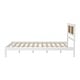 preview thumbnail 15 of 14, Queen Size Wooden Platform Bed with Natural Rattan Headboard, Exquisite Elegance with Minimalist Charm for Bedroom, Black