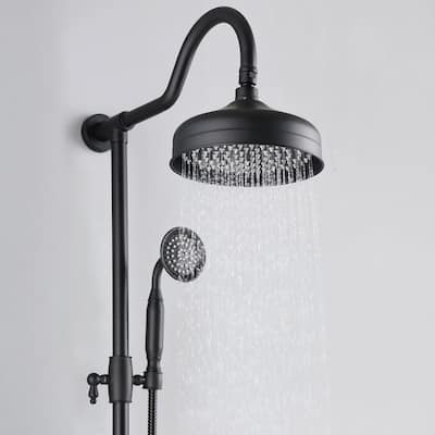 YASINU Vintage 8 inch Rain Shower Head Shower System