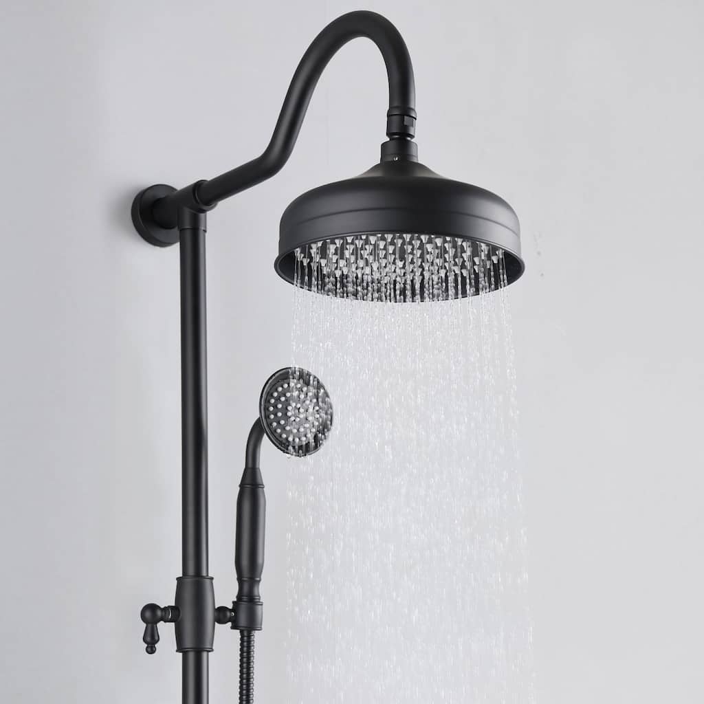 YASINU Vintage 8 inch Rain Shower Head Shower System