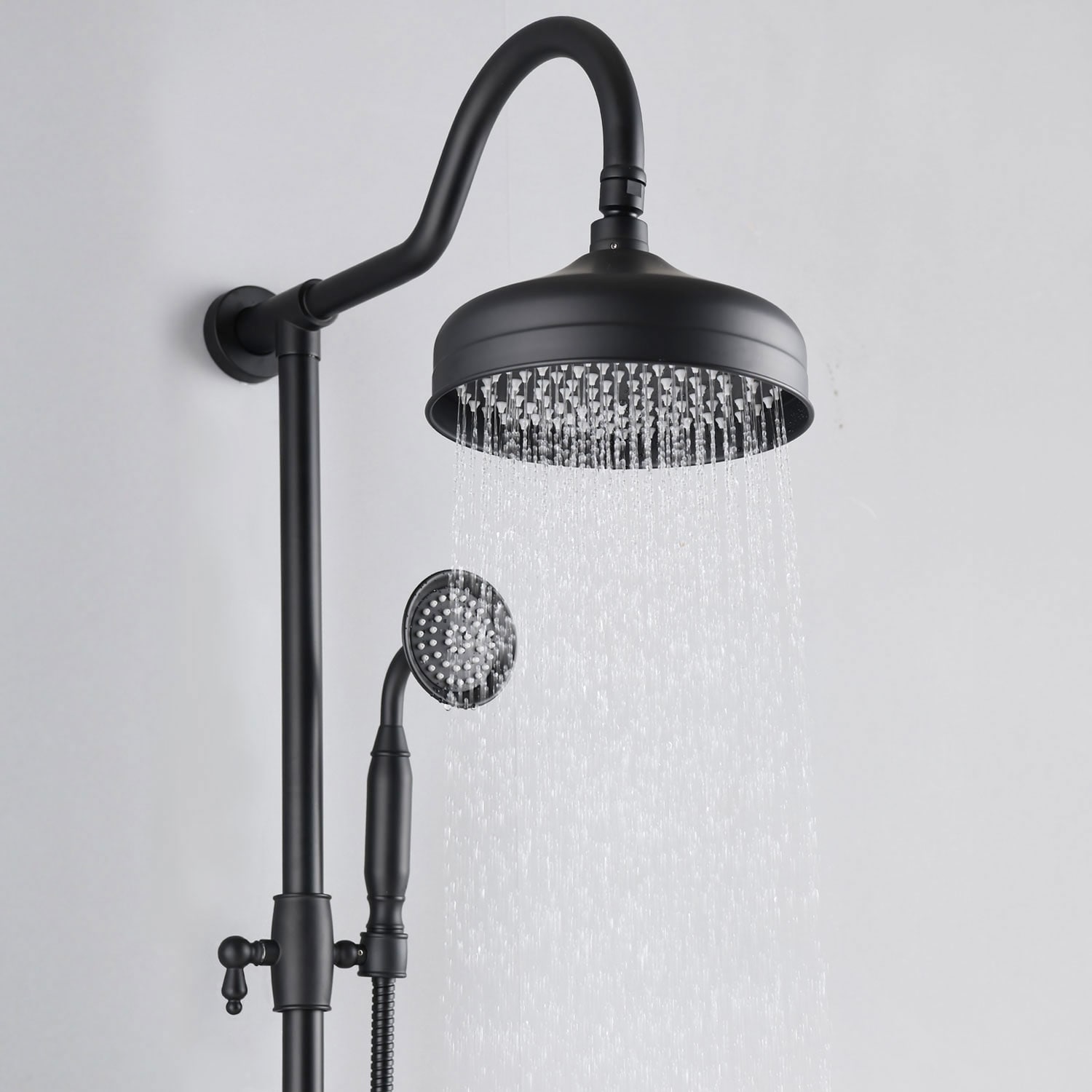 YASINU Vintage 8 inch Rain Shower Head Shower System