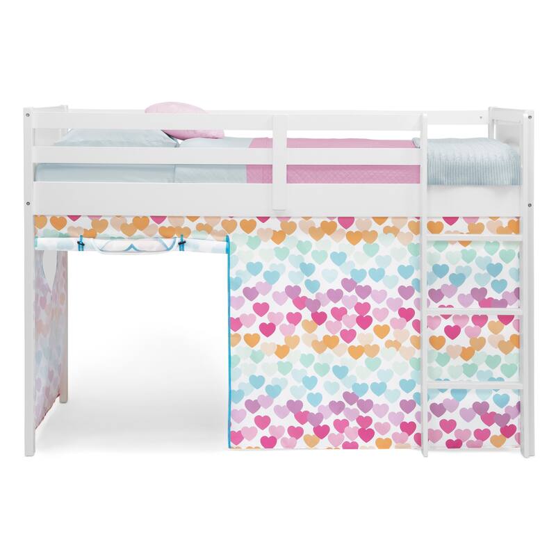 Loft Bed Tent - Curtain Set For Twin Loft Bed (Bed Sold Separately)
