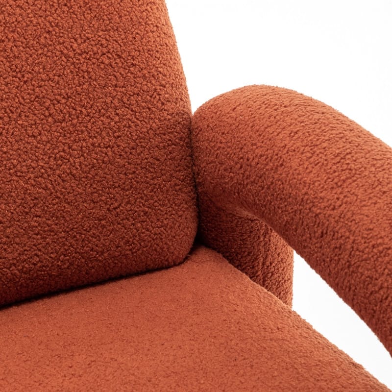 SEYNAR Modern Unique Design Upholstered Accent Chair for Living Room