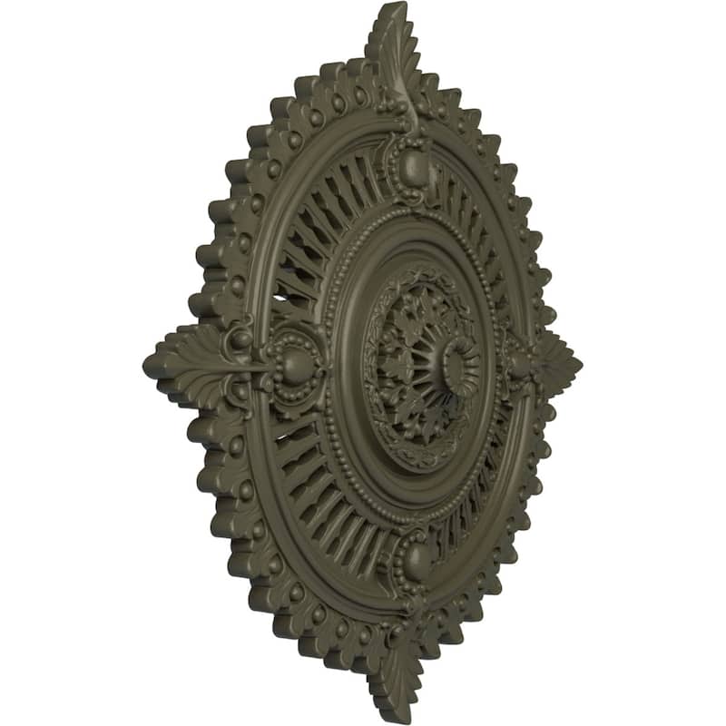 29 1/8"OD x 1 1/4"ID x 4"P Haylynn Ceiling Medallion