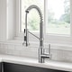 preview thumbnail 61 of 147, Kraus Bolden 2-Function 1-Handle Commercial Pulldown Kitchen Faucet
