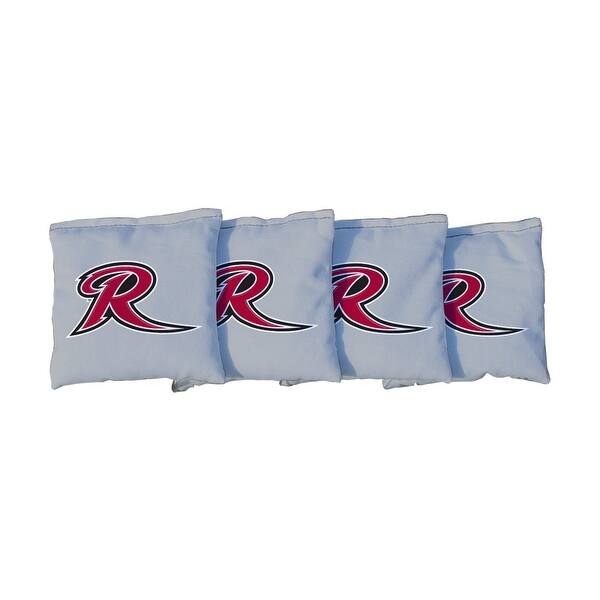 slide 2 of 3, Rider University Broncos Gray Cornhole Bags All-Weather Resin Filled