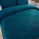 preview thumbnail 15 of 58, Fleece/ Sherpa Down Alternative 3-piece Comforter Set