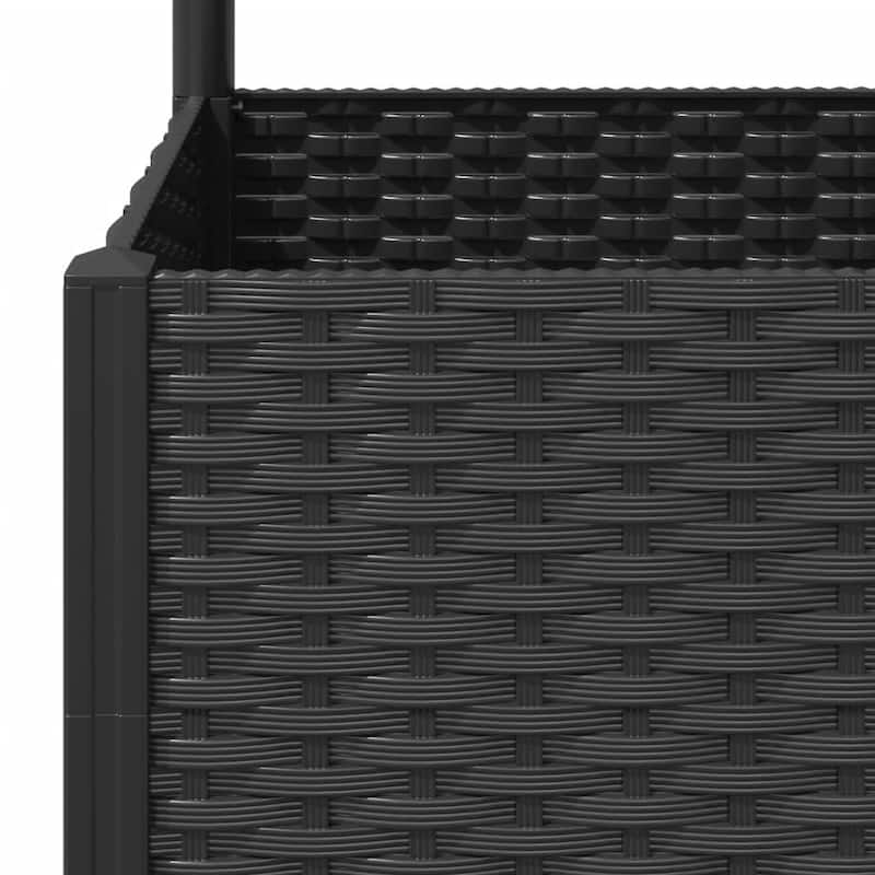 vidaXL Garden Planter with Trellis Plant Pot Flower Box Raised Bed Outdoor PP