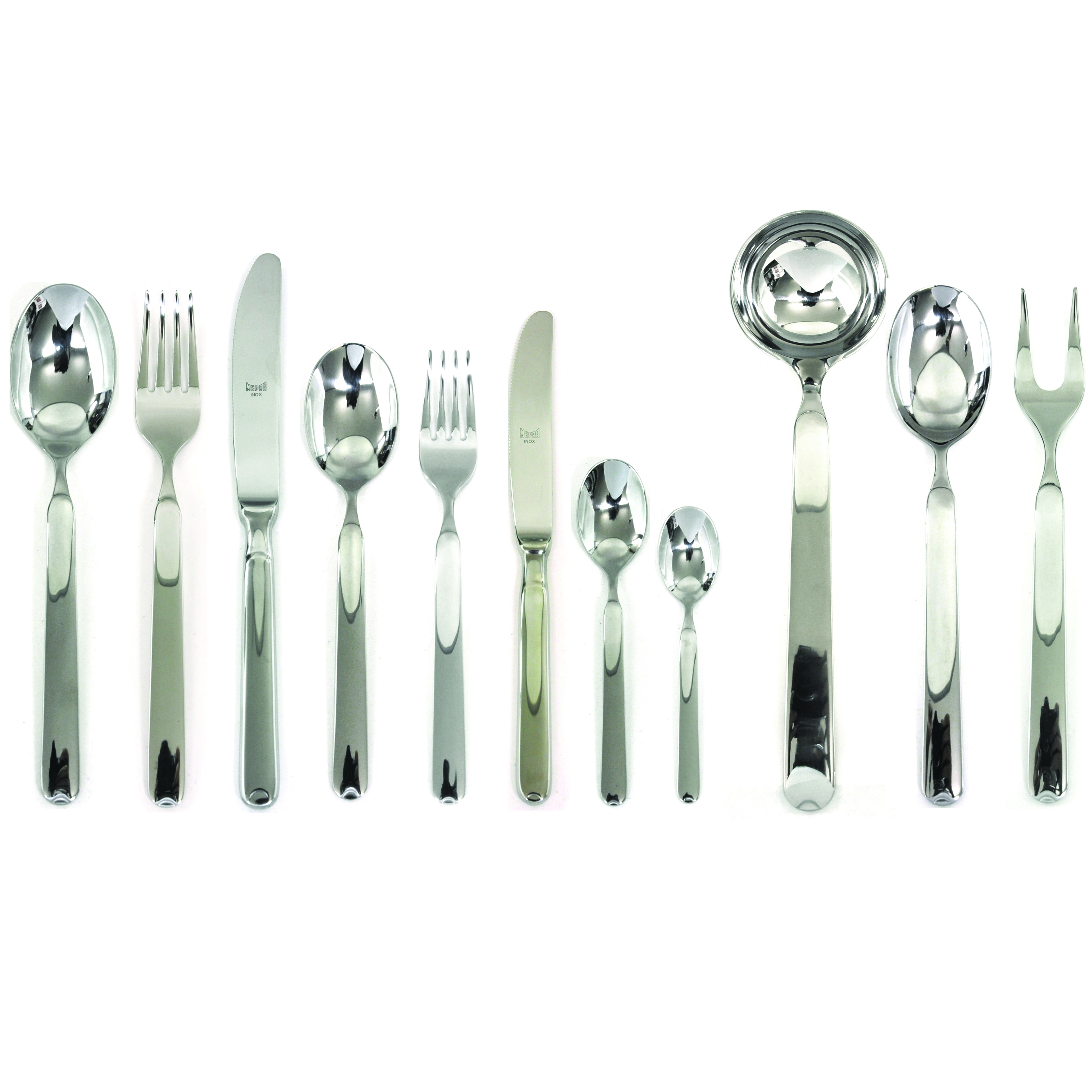Mepra Goccia Flatware Set - 99 Pieces - Stainless Steel