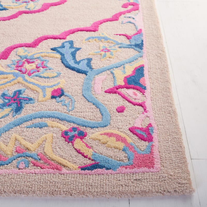 SAFAVIEH Handmade Bellagio Cailin Medallion Wool Rug
