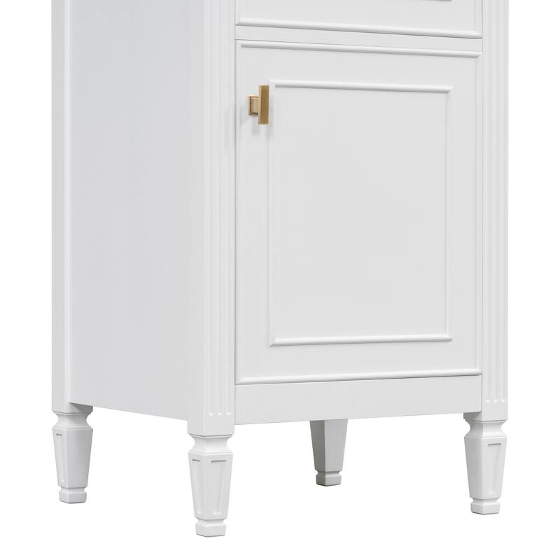 Modern Bathroom Vanity with Functional Storage and Stylish Design