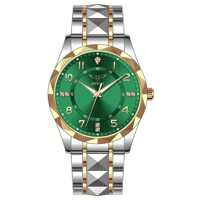 Invicta Men's 69025 Specialty Quartz PC21S Copper Dial Watch - Green