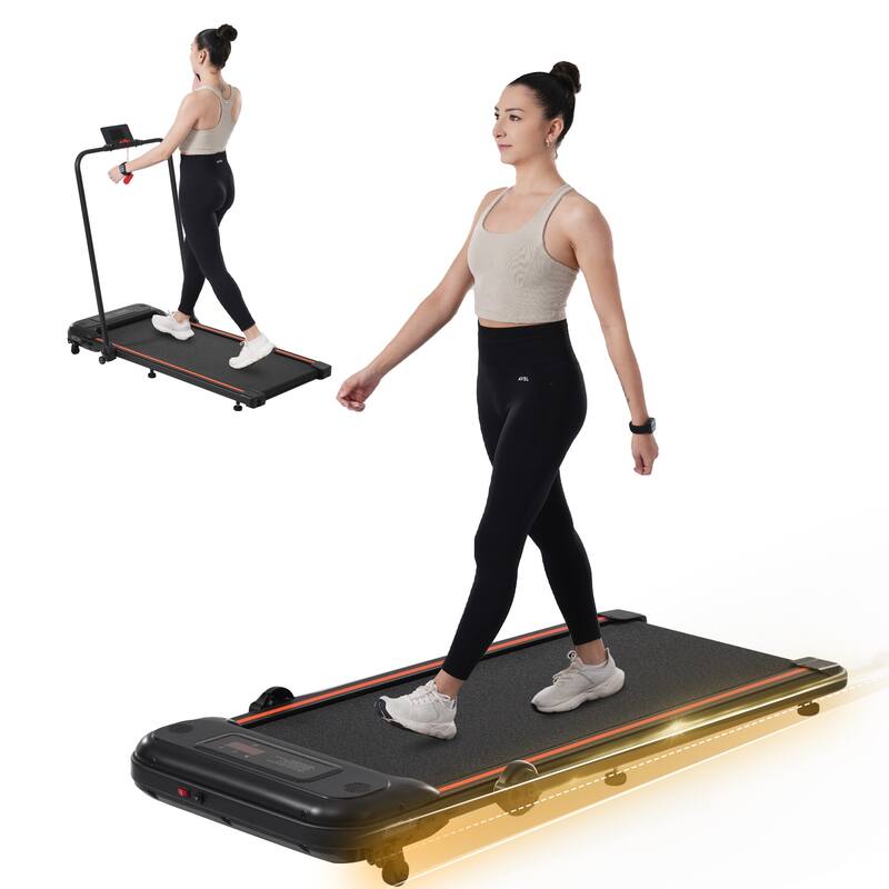 Harper&Bright Designs NEW Folding 2.5HP Walking Treadmill - Black