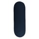 preview thumbnail 17 of 22, Colonial Mills Port Royale Indoor Outdoor Braided Rug 2X11 - Navy