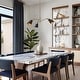 preview thumbnail 2 of 9, Modern Black Gold 3-Light Sputnik Chandeliers Metal Pendant Lights for Dining Room