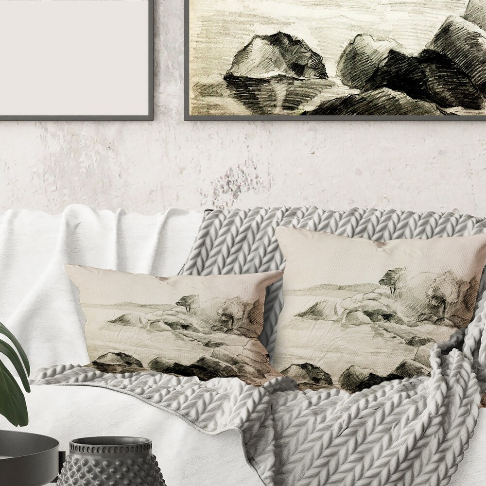 Grey Nautical Coastal Nature Throw Pillows Bed Bath Beyond