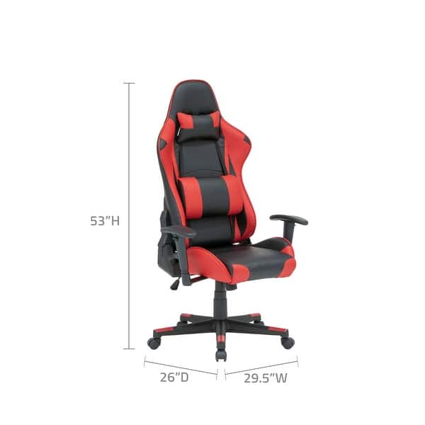 VEVOR Office Chair with Adjustable Lumbar Support, High Back