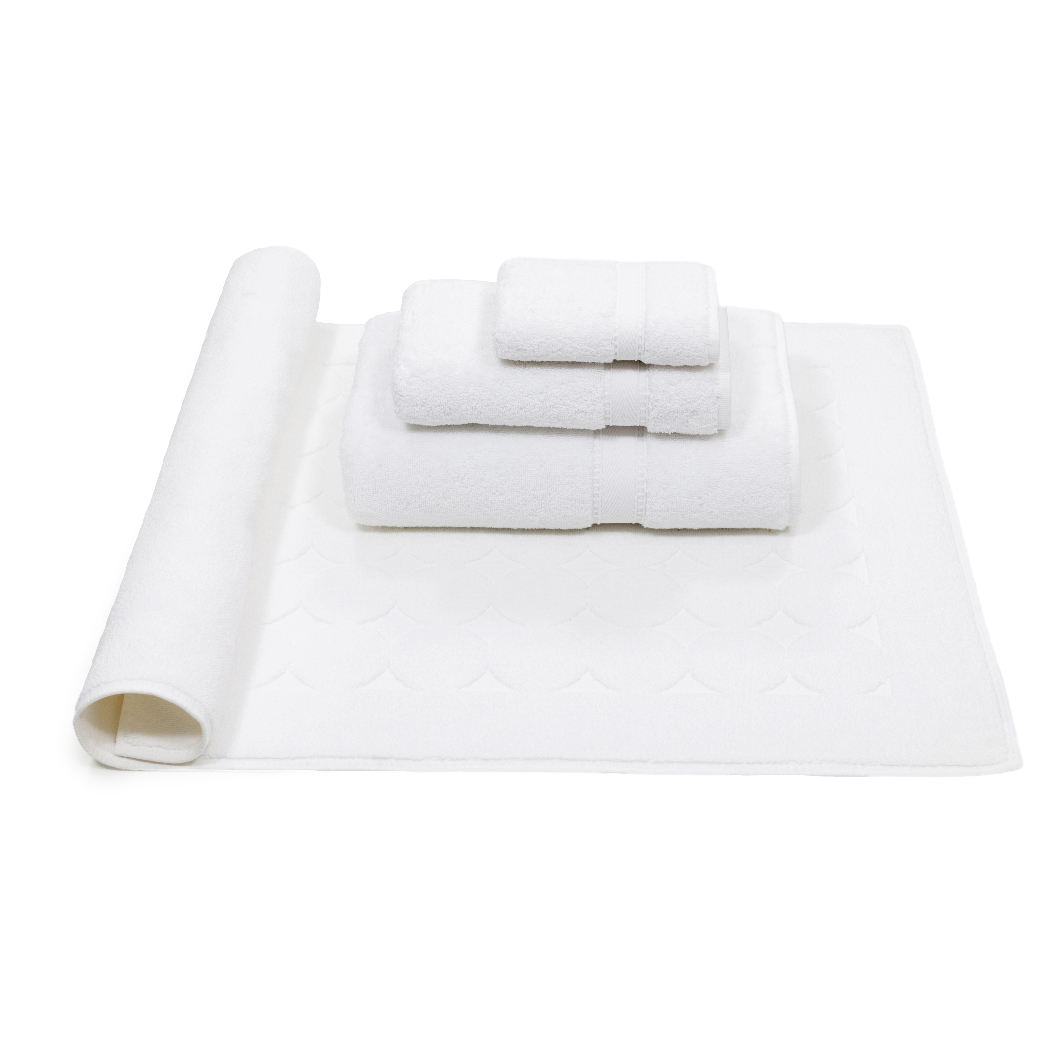 как выглядит Authentic Hotel and Spa Turkish Cotton 4-piece Towels Set фото